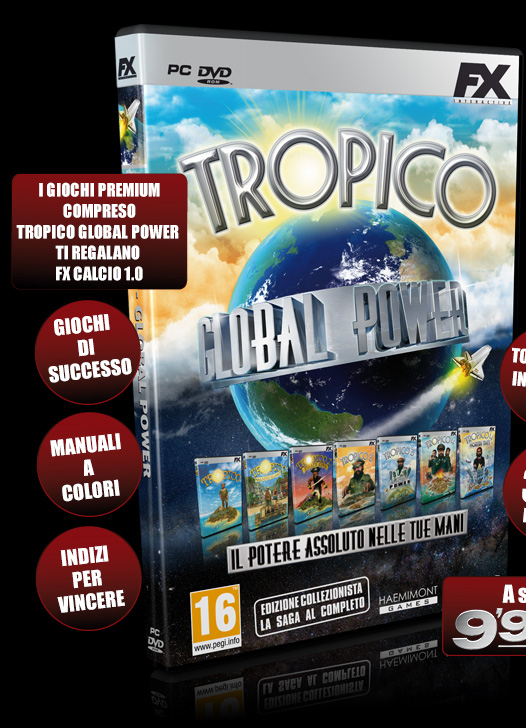 Tropico Global Power - Giochi - PC - Italiano