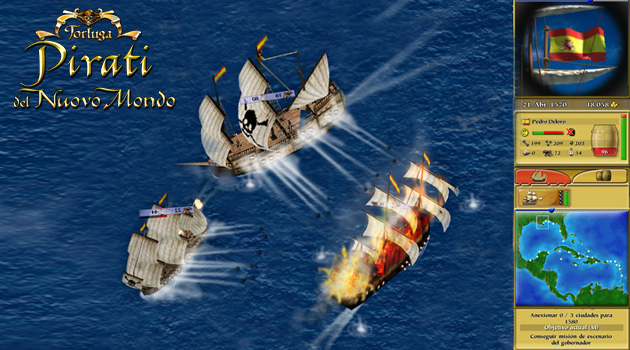 Piratas del Nuevo Mundo - Juegos - PC - Espaol - Estrategia