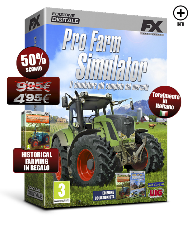 Pro Farm Simulator - Giochi - PC - Italiano - Simulazione - Fattoria